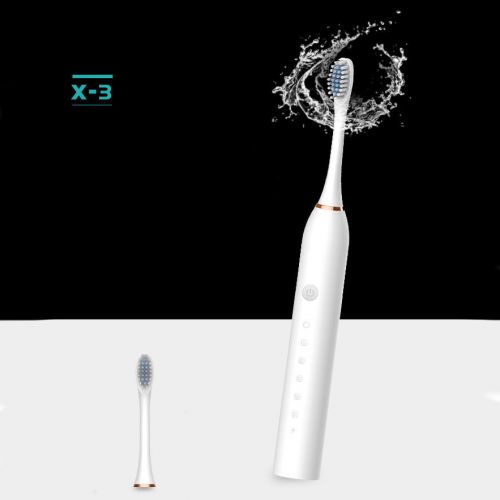 Электрическая зубная щетка Electric Toothbrush X-3 (+4 насадки)