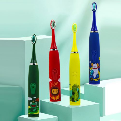 Детская электрическая зубная щетка Sonic Electric toothbrush + 8 насадок
