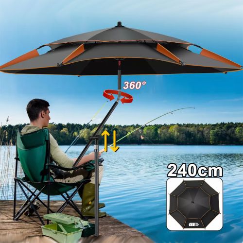 Пляжный зонт с двойной регулировкой наклона Beach Umbrella PRO