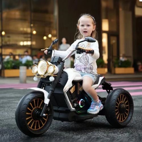 Детский электрический трёхколёсный мотоцикл Moto kid