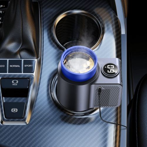 Нагреватель и охладитель стаканов для автомобиля Car Cooling and Heating Smart Cup BK-CLR3