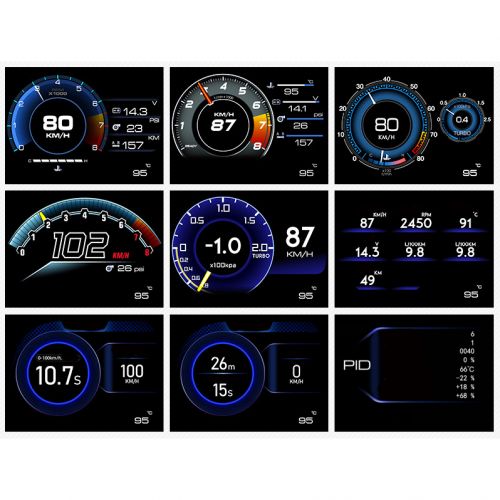 Бортовой компьютер OBD2 A501 (Русское меню)