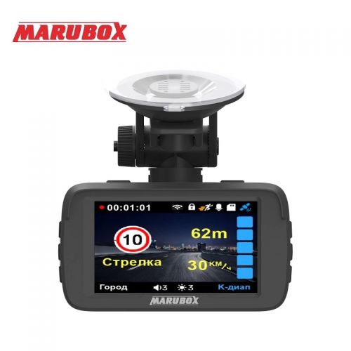 Автомобильный Видео Регистратор Комбо 3в1+Радар Детектор+GPS Marubox M600PRO