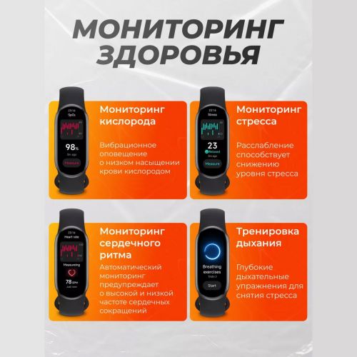 Фитнес браслет Xiaomi Smart Band 9 Global