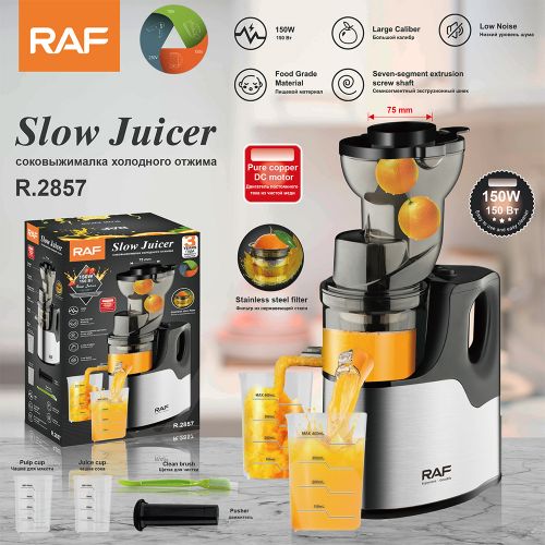 Соковыжималка холодного отжима RAF Slow Juicer R2857