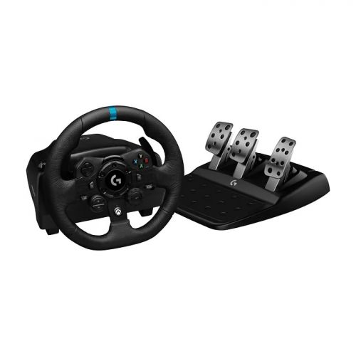 Игровой руль Logitech G923 Racing Wheel с педалями для PS4,PS5,XBOX,PC