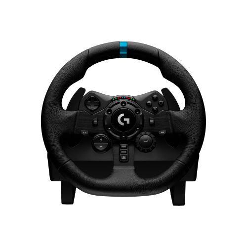 Игровой руль Logitech G923 Racing Wheel с педалями для PS4,PS5,XBOX,PC