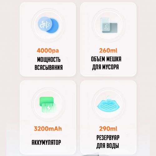 Робот-пылесос Xiaomi Roidmi Self-dust sweeping and mopping EVE CC Global