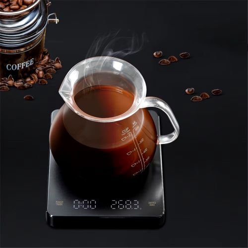 Аккумуляторные кухонные весы Coffee Scale до 5кг