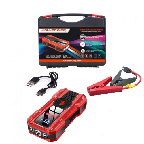 Пусковое зарядное устройство High Power Jump Starter 8000 Mah в кейсе