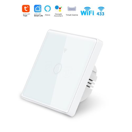 Умный сенсорный выключатель света Smart Switch WiFi Одинарный