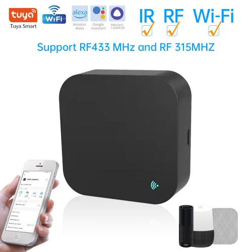 ИК+RF пульт 2в1 WiFi Tuya для управления ИК и RF устройствами