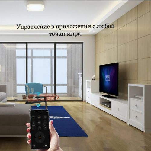 ИК+RF пульт 2в1 WiFi Tuya для управления ИК и RF устройствами