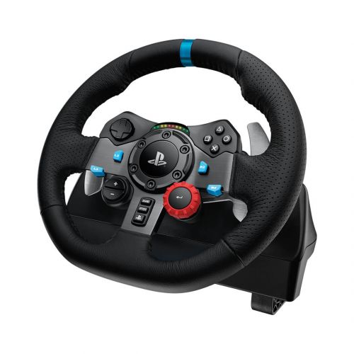 Игровой руль Logitech G29 Driving Force с педалями для PS3,PS4,PS5,PC