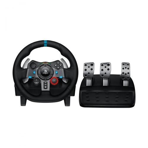 Игровой руль Logitech G29 Driving Force с педалями для PS3,PS4,PS5,PC